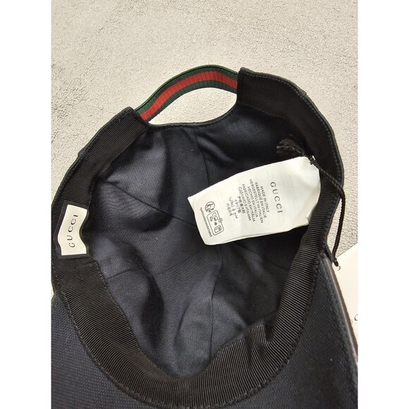 Gucci Interlocking Basketball Hat Men's M Black - Picture 6 of 11